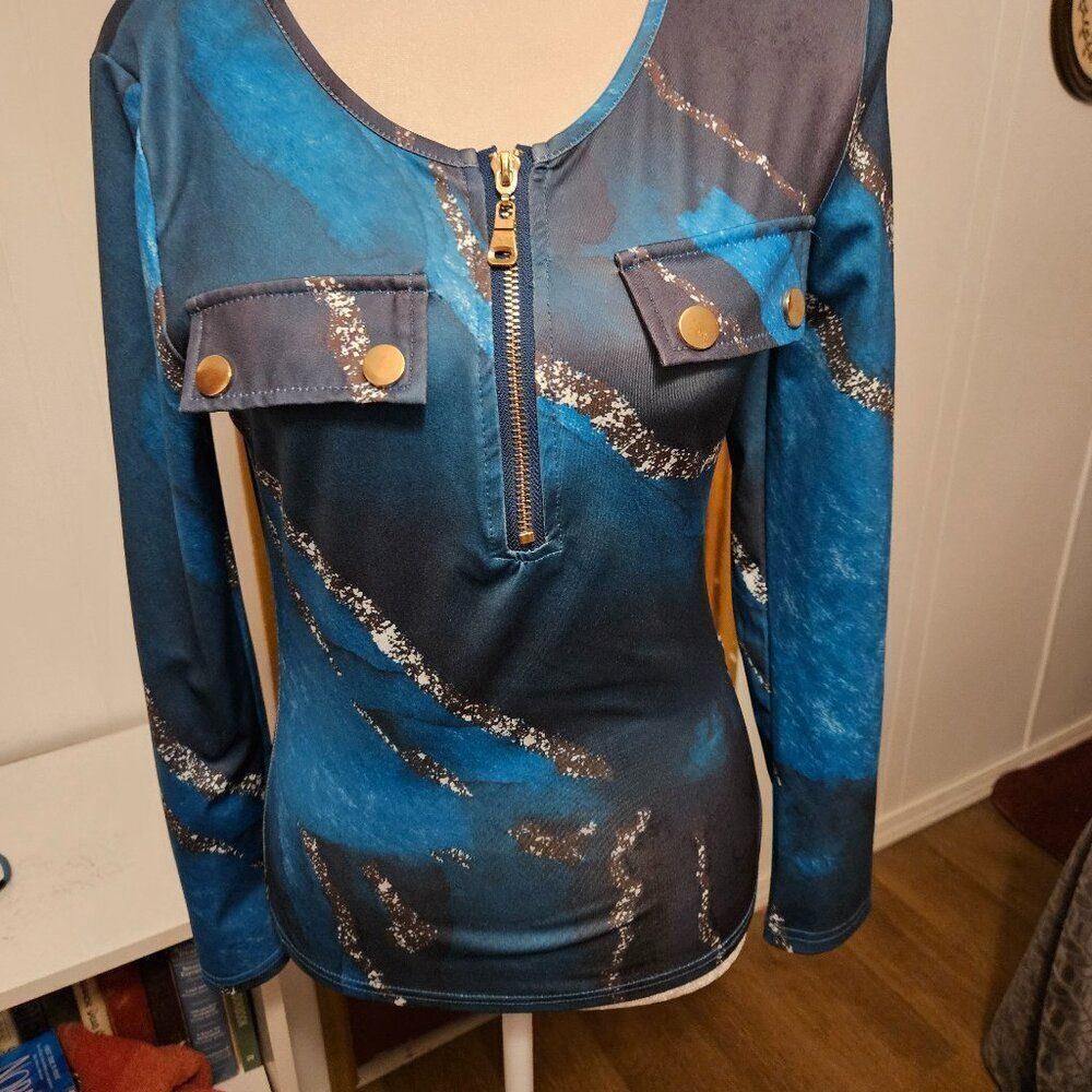 CHICME  S EX COND Aqua/black